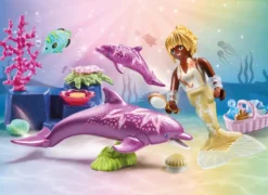 SIRENE AVEC DAUPHINS - 71501