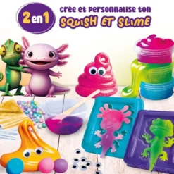 SLUMI SQUISH ET SLIME 2 EN 1
