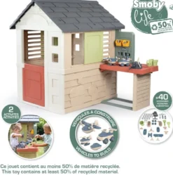 SMOBY LIFE MAISON NATURE + ATELIER