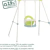 SMOBY LIFE - PORTIQUE METAL BABY SWING H120