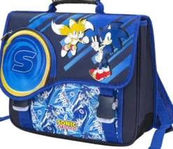 SONIC- CARTABLE 38CMBLEU