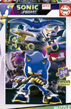 SONIC NEON- PUZZLE 300 PIECES