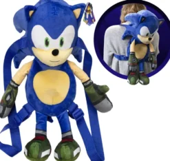 SONIC - PELUCHE SAC A DOS45 cm