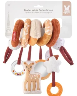 SOPHIE LA GIRAFE - BOULIER SPIRALE FANFAN LE FAON