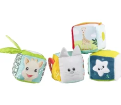 SOPHIE LA GIRAFE - 4 CUBES MULTI'ACTIVITES