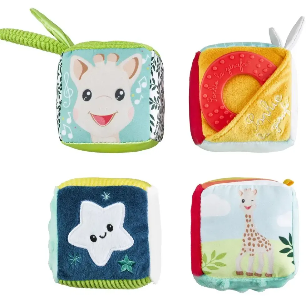 SOPHIE LA GIRAFE - 4 CUBES MULTI'ACTIVITES