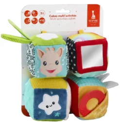 SOPHIE LA GIRAFE - 4 CUBES MULTI'ACTIVITES