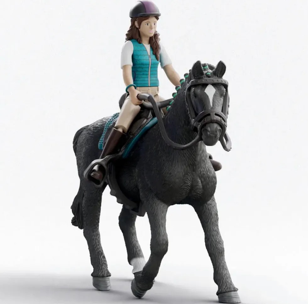 SPECIAL -FIGURINE CAVALIERE LISA ET STORM