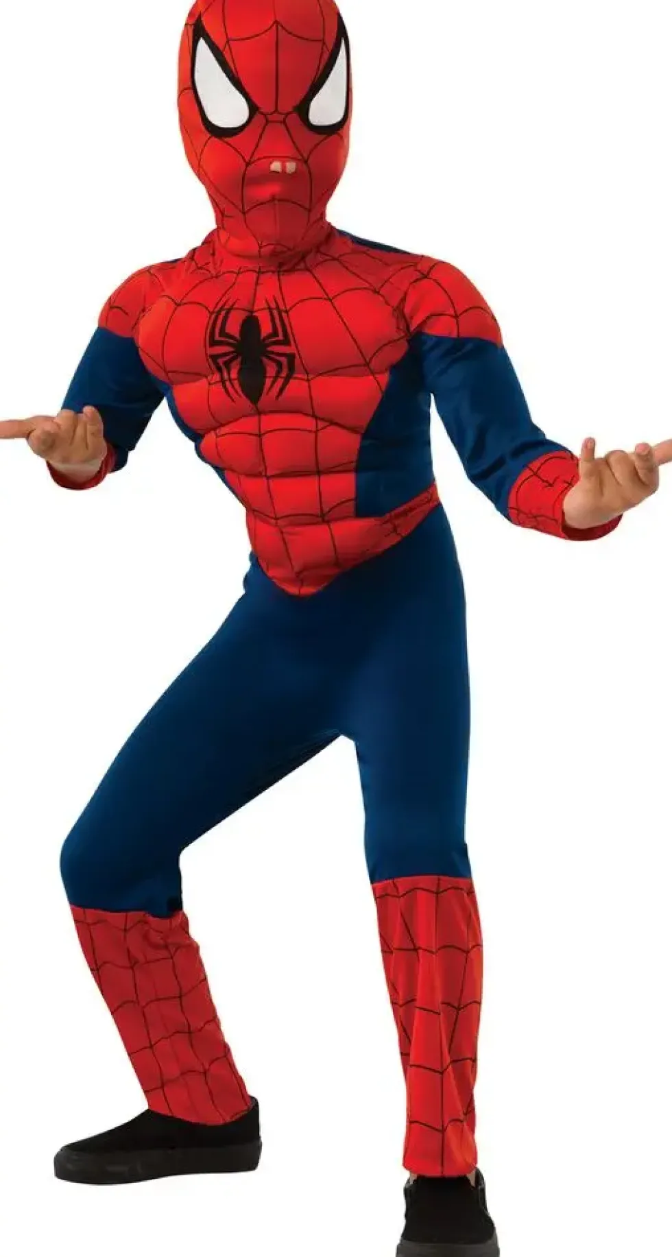 SPIDER-MAN - DEGUISEMENT LUXE - TAILLE L 7-8 ANS