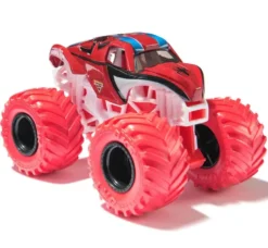 SPIDER-MAN DIE-CAST 1:64 MONSTER JAM - PACK DE 5 VEHICULES