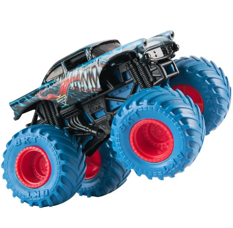 SPIDER-MAN DIE-CAST 1:64 MONSTER JAM - PACK DE 5 VEHICULES