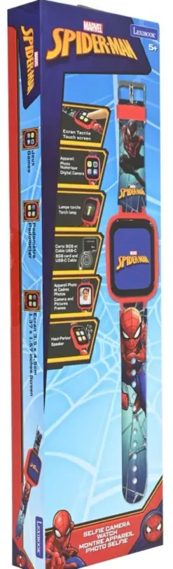 SPIDERMAN- MONTRE ECRAN COULEURS CAMERA CARTE SD 8 GO