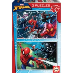 SPIDERMAN - 2 PUZZLES DE 100 PIECES