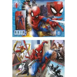 SPIDER-MAN - PUZZLE SUPERCOLOR2 X 60 PIECES