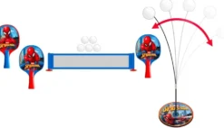 SPIDER-MAN - SET D'APPRENTISSAGE PING-PONG 2 EN 1