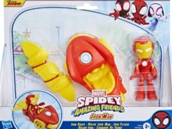 SPIDEY AMAZING FRIENDS - IRON MAN - COFFRET BOLIDE