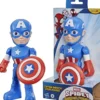 SPIDEY ET SES AMIS EXTRANSFORMERS ORDINIRES - FIGURINE GEANTE CAPTAIN AMERICA 23 CM