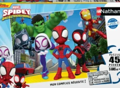 SPIDEY ET SES AMIS EXTRAORDINAIRES - NATHAN PUZZLE 45 PIECES