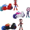 SPIDEY ET SES AMIS EXTRAORDINAIRES - FIGURINE 10 CM AVEC MOTO