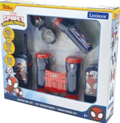 SPIDEY- KIT D AVENTURIER TALKIES WALKIES 120M JUMELLES BOUSSOLE