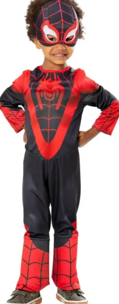 SPIDEY - MILES MORALES DEGUISEMENT TAILLE 3-4 ANS