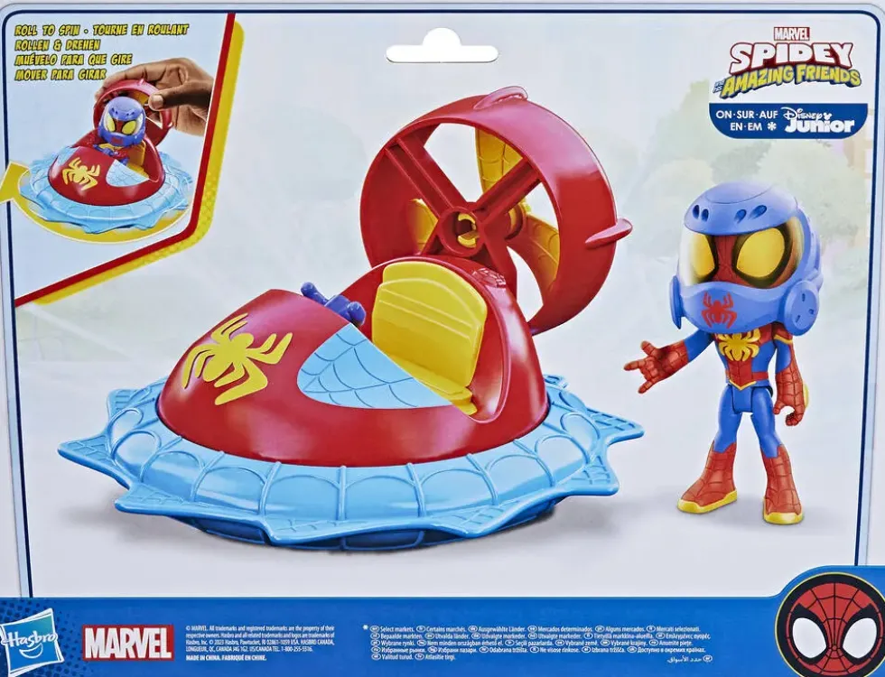 SPIDEY - ROTO VEHICULE-FIGURINE SPIDEY