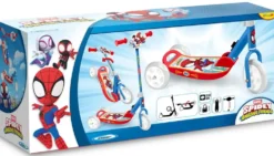 SPIDEY - TROTTINETTE 3 ROUES PLIABLE