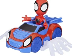SPIDEY - VEHICULEACCESSOIRE ET FIGURINE SPIDEY 10CM