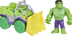 SPIDEY VEHICULE- ACCESSOIRE ET FIGURINE HULK