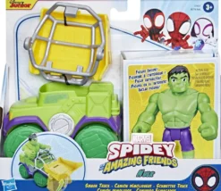 SPIDEY VEHICULE- ACCESSOIRE ET FIGURINE HULK