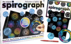 SPIROGRAPH - MULTICOLORE ET PAILLETE