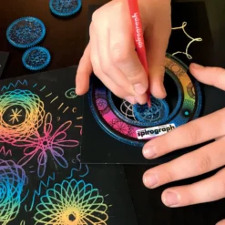 SPIROGRAPH - MULTICOLORE ET PAILLETE