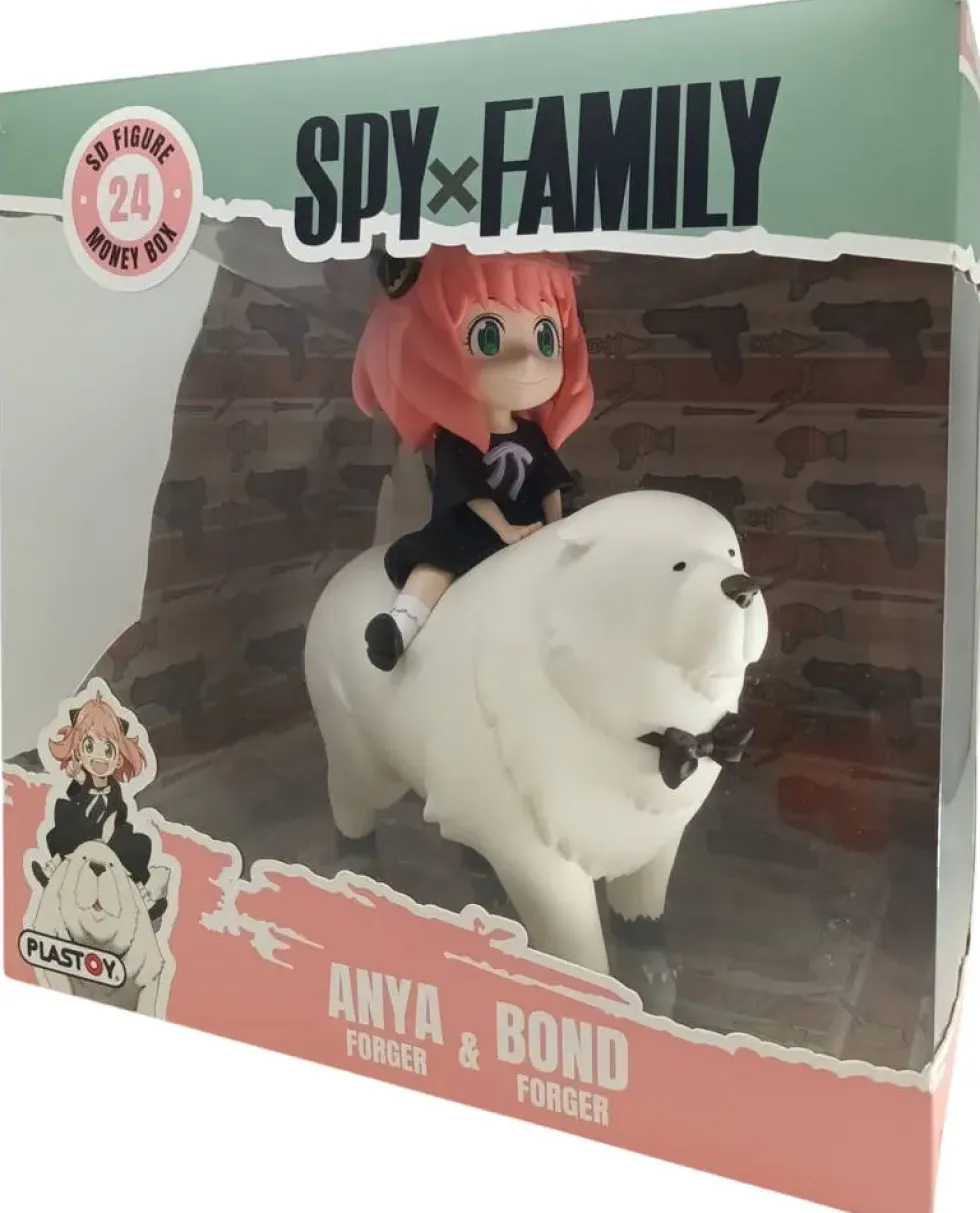 SPY X FAMILY - TIRELIRE ANYA FORGER & BOND FORGER