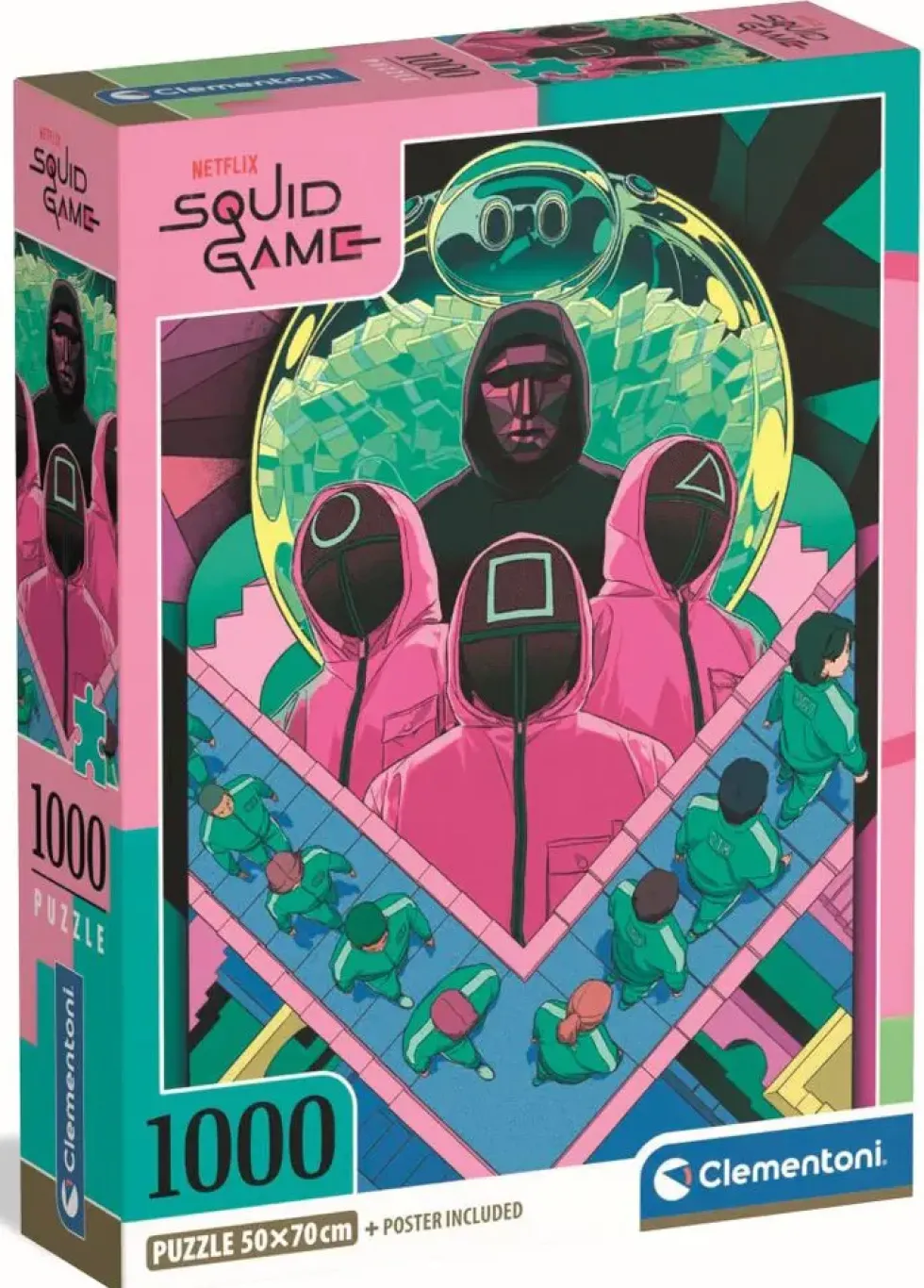 SQUID GAME - PUZZLE COMPACT 1000 PIECES