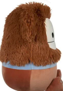 SQUISHMALLOWS - PELUCHE - BENNY LE BIGFOOT BRUN AVEC ECHARPE - 30 CM