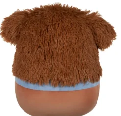 SQUISHMALLOWS - PELUCHE - BENNY LE BIGFOOT BRUN AVEC ECHARPE - 30 CM