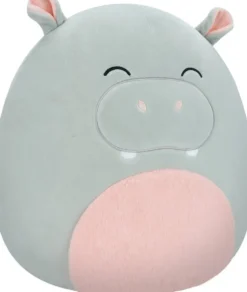 SQUISHMALLOWS PELUCHE 30.5 CM HARRISON HIPPOPOTAME GRIS