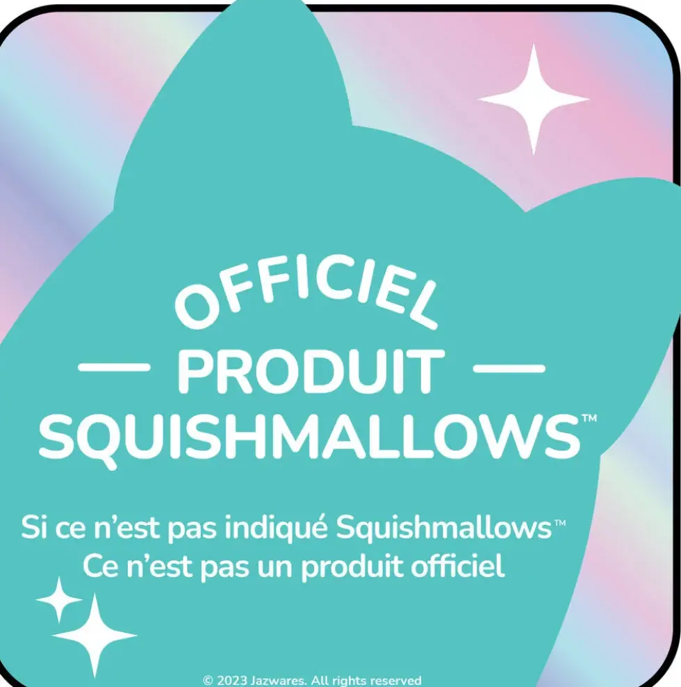 SQUISHMALLOWS PELUCHE 30.5 CM HARRISON HIPPOPOTAME GRIS