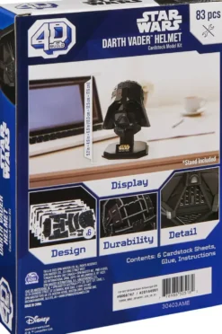 STAR WARS - 4D BUILD- CASQUE DARK VADOR 83 PIECES