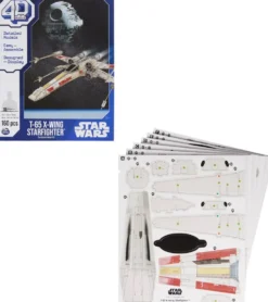 STAR WARS - 4D BUILD - CHASSEUR X-WING 160 PIECES