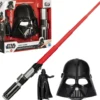 STAR WARS - PACK COTE OBSCUR DARK VADOR : FIGURINE SABRE ET MASQUE