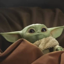 STAR WARS THE CHILD FIGURINE PARLANTE BABY YODA MANDALORIAN