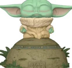 STAR WARS THE MANDALORIAN - FIGURINE POP - L'ENFANT UTILISANT LA FORCE