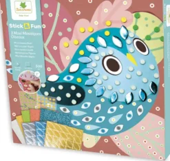 STICK'N FUN - PM MAXI MOSAIQUES - OISEAUX