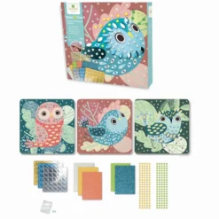 STICK'N FUN - PM MAXI MOSAIQUES - OISEAUX