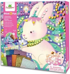 STICK'N FUN - S - MOSAIQUES - LES ANIMAUX DOUX