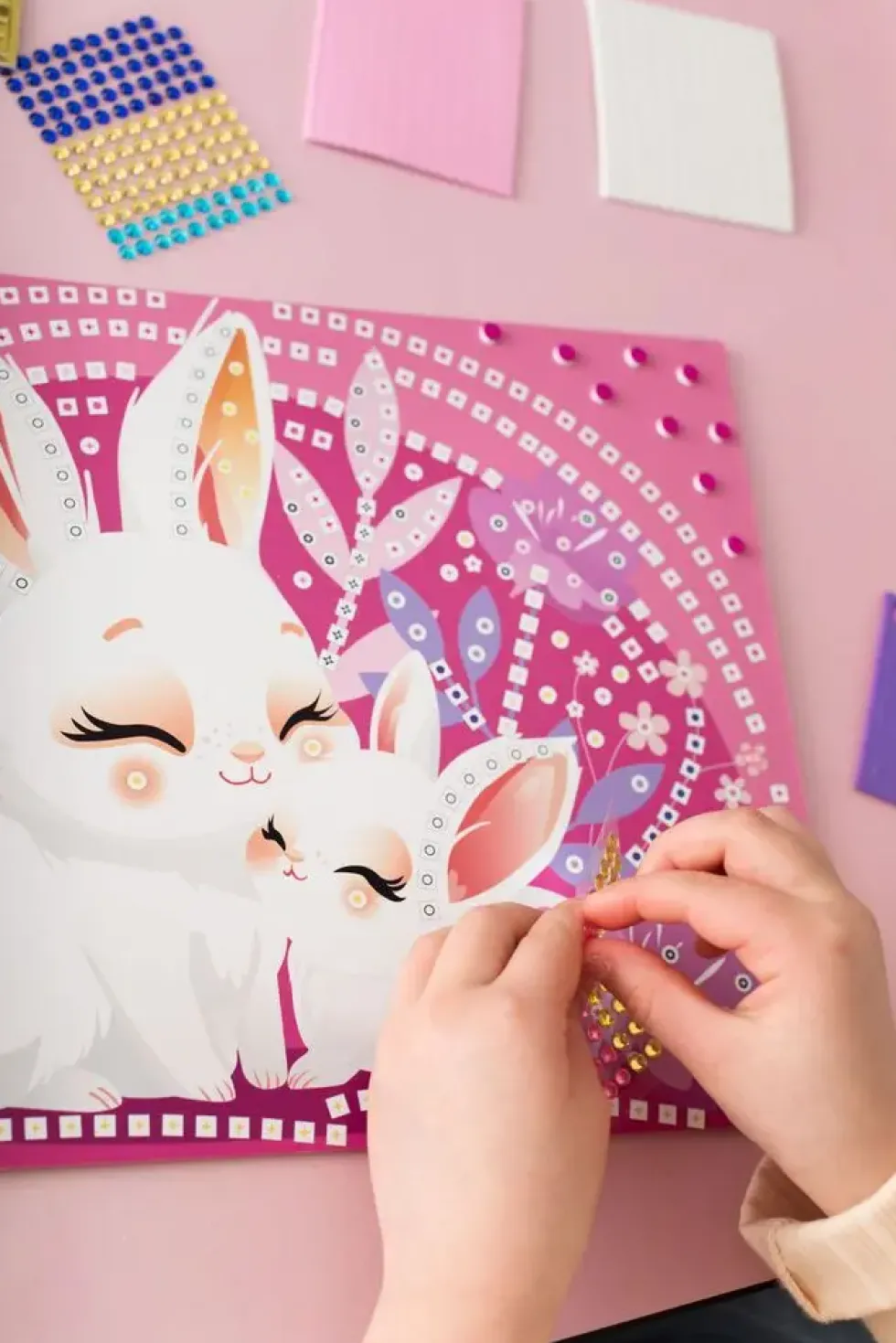 STICK'N FUN - XL MOSAIQUES - ANIMAUX MIGNONS