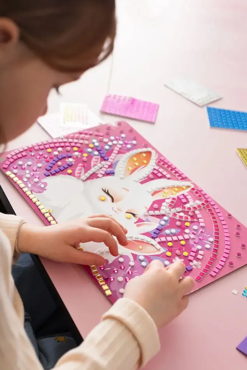 STICK'N FUN - XL MOSAIQUES - ANIMAUX MIGNONS