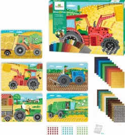 STICK'N FUN - XL MOSAIQUES - LA VIE A LA FERME
