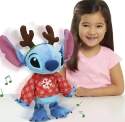 STITCH - PELUCHE DANSANTE NOEL